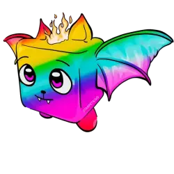 Fire Bat / Godly / Roblox Murder Mystery 2, лот №288835