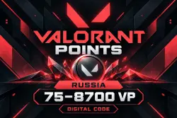 VALORANT POINTS RUSSIA 75–8700 VP | КОД | АВТО, лот №255497