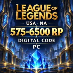 LEAGUE OF LEGENDS USA 575–6500 RP | DIGITAL CODE