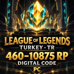 LEAGUE OF LEGENDS TURKEY 460–10875 RP | DIGITAL CODE