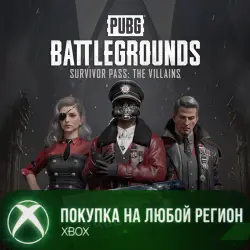 PUBG - БИЛЕТ ВЫЖИВШЕГО «ЗЛОДЕИ» XBOX На Любой Регион — PUBG: Battlegrounds, лот №268478