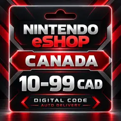 NINTENDO ESHOP CANADA 10–99 CAD | DIGITAL CODE