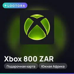 Xbox 800 ZAR, gift card, ZA
