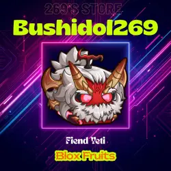 Fiend НЕПОСТОЯННЫЕ ФРУКТЫ | BLOX FRUITS | — Roblox, лот №251135