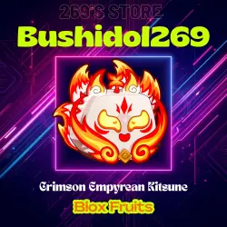 Crimson Empyrean Kitsune НЕПОСТОЯННЫЕ ФРУКТЫ | BLOX FRUITS | — Roblox, лот №251140