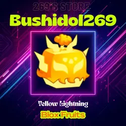 Yellow Lightning НЕПОСТОЯННЫЕ ФРУКТЫ | BLOX FRUITS | — Roblox, лот №251145