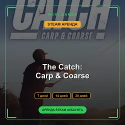 АРЕНДА 7/14/30 ДНЕЙ | STEAM АККАУНТ | The Catch: Carp & Coarse