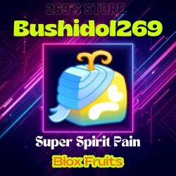 Super Spirit Pain НЕПОСТОЯННЫЕ ФРУКТЫ | BLOX FRUITS | — Roblox, лот №251148
