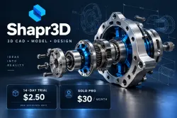 Shapr3D Pro | 14-Day Trial / Solo Pro 1 Month