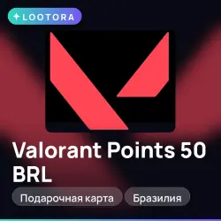 Valorant Points 50 BRL, подарочная карта, Бразилия, лот №275819