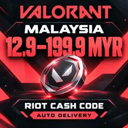 RIOT CASH CARD MALAYSIA 12.9–199.9 MYR | VALORANT