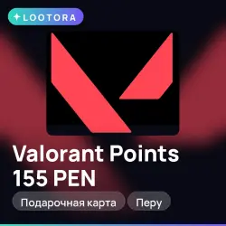 Valorant Points 155 PEN, подарочная карта, Перу, лот №275968