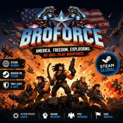 Broforce Steam KEY Global