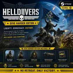 HELLDIVERS Dive Harder Edition Steam KEY Global