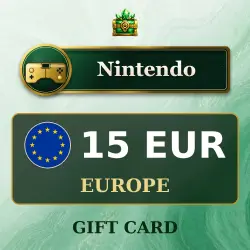 Nintendo eShop Gift Card 15 EUR, Europe