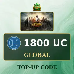 PUBG Mobile 1800 UC redeem code, global