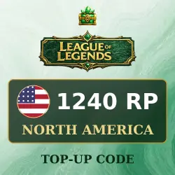 League of Legends 1240 RP code, North America