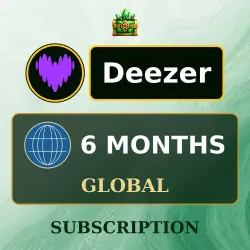 Deezer Premium 6 months subscription code