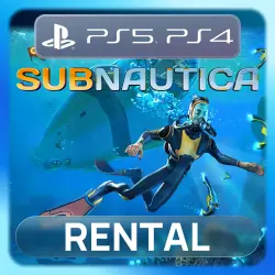 Subnautica PS4 PS5 Rental 3-30 days Global