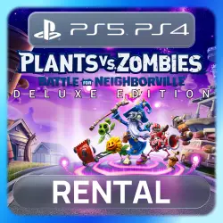 Plants vs. Zombies: Battle for Neighborville Deluxe PS4 PS5 Rental 3-30 days (PvZ BFN) Global