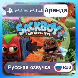 Sackboy: A Big Adventure PS4 PS5 Аренда 3-30 дней Русская озвучка