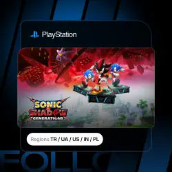 Sonic x Shadow Generations + Edition choice | Turkey / Ukraine / USA / India / Poland