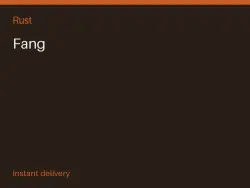Fang #577355130 — Rust, лот №277261
