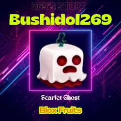 Scarlet Ghost НЕПОСТОЯННЫЕ ФРУКТЫ | BLOX FRUITS | — Roblox, лот №279334