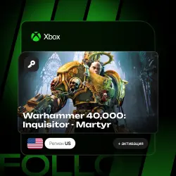 Xbox One / Series S|X | Ключ Warhammer 40,000: Inquisitor - Martyr + активация