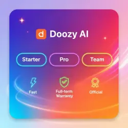 Doozy AI Starter/Pro/Team 1-12M | Upgrade/Renewal | Warranty