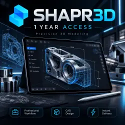 Auto-Delivery | Shapr3D PRO | 1 Year | Change Password