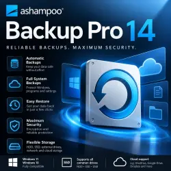 Ashampoo Backup Pro 14 | Ключ активации | Бессрочно, 1 устройство