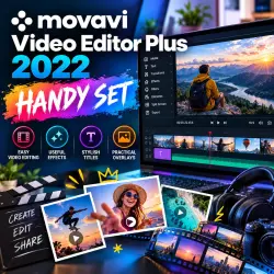 Movavi Video Editor Plus 2022 Handy Set | Ключ дополнения