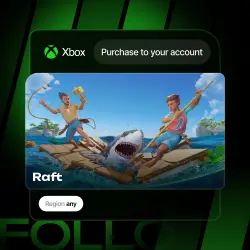 Xbox Series S|X | Raft | On any of your accounts