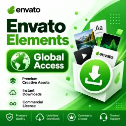 Envato Elements Subscription 3 - 365 Days (Global) - Instant Delivery