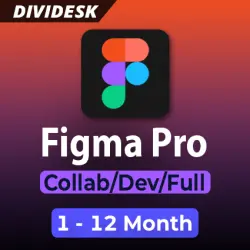 Figma Professional Subscription | 1-12 Month