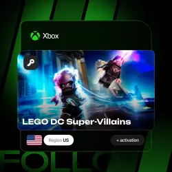 Xbox One / Series S|X | LEGO DC Super-Villains DLC Key + add-on choice