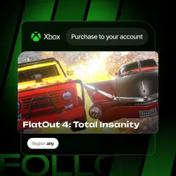 Xbox One / Series S|X | FlatOut 4: Total Insanity DLC | On any of your accounts
