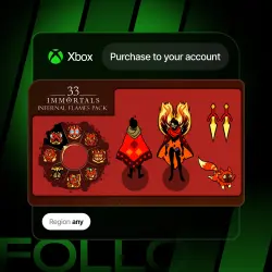 Xbox / MS Store | 33 Immortals DLC | On any of your accounts