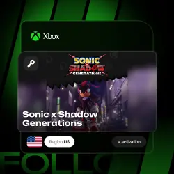 Xbox One / Series S|X | Sonic x Shadow Generations DLC Key + add-on choice