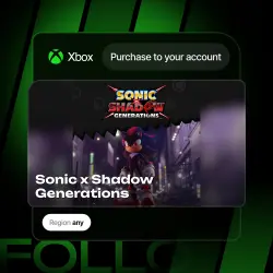 Xbox One / Series S|X | Sonic x Shadow Generations DLC | On any of your accounts