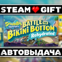 SpongeBob SquarePants: Battle for Bikini Bottom - Rehydrated • Steam • Россия и другие регионы