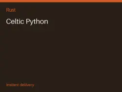 Celtic Python #579031776 — Rust, лот №279397
