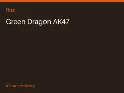 Green Dragon AK47 #577531097 — Rust, лот №278064