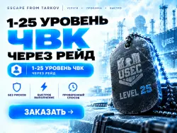 PVE | 1 - 25 уровень ЧВК, ЧЕРЕЗ РЕЙД