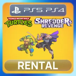 Teenage Mutant Ninja Turtles: Shredder’s Revenge PS4 PS5 Rental 3-30 days (TMNT) Global