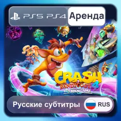 Crash Bandicoot 4: It’s About Time PS4 PS5 Аренда 3-30 дней (Crash4) Русские субтитры