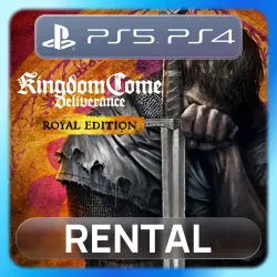Kingdom Come: Deliverance Royal Edition PS4 PS5 Rental 3-30 days (KCD) Global