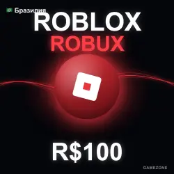 Roblox Robux (BR) — R$100 моментально, лот №279415