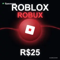 Roblox Robux (BR) — R$25 моментально, лот №279418